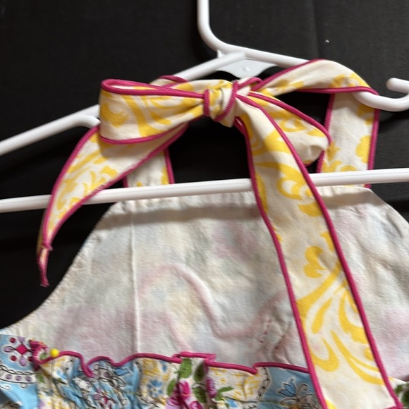 Ann Loren by Jess Kids Girls Dress With Easter Bunny Size 6 - Picture 7 of 12